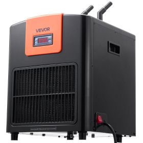 VEVOR Aquarium Chiller 110 Gallon, 1/3 HP Water Chiller for Hydroponics, Fast Cooling for Fish Tank,Axolotl,Coral Reef,Quiet Refrigeration Compre