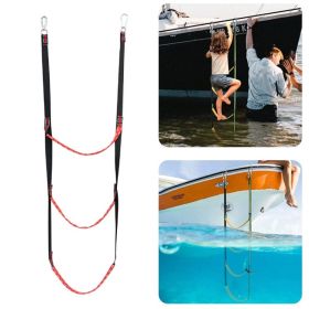 Emergency Tools Rubber Boat Special Boarding Ladder (Type: 3-Ladder, Color: Red)