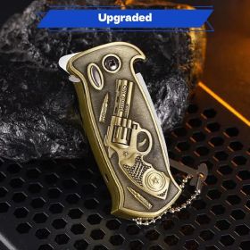 "Outdoor Survival Lighter - Tactical Butane Flame with Bottle Opener - Perfect Father's Day Gift" (Color: Revolver style)