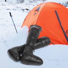 Camping Down Socks Down Boots Sleeping Bag Socks Down Boots Camping Sleep Boots Kamperbox Sleeping Bag Down Boots (Color: as picture)