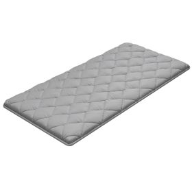 VEVOR Japanese Tatami Mat, Twin Size Foldable Japanese Tatami Mattress, Futon Mattress with Storage Bag & Fastener, 9-Layer Floor Mat for Sleepin (Default: Default)