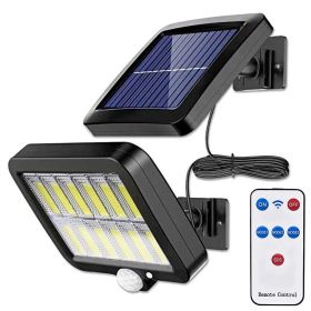 Splitter Solar Outdoor Light Street Light COD With Remote Control (Option: B)